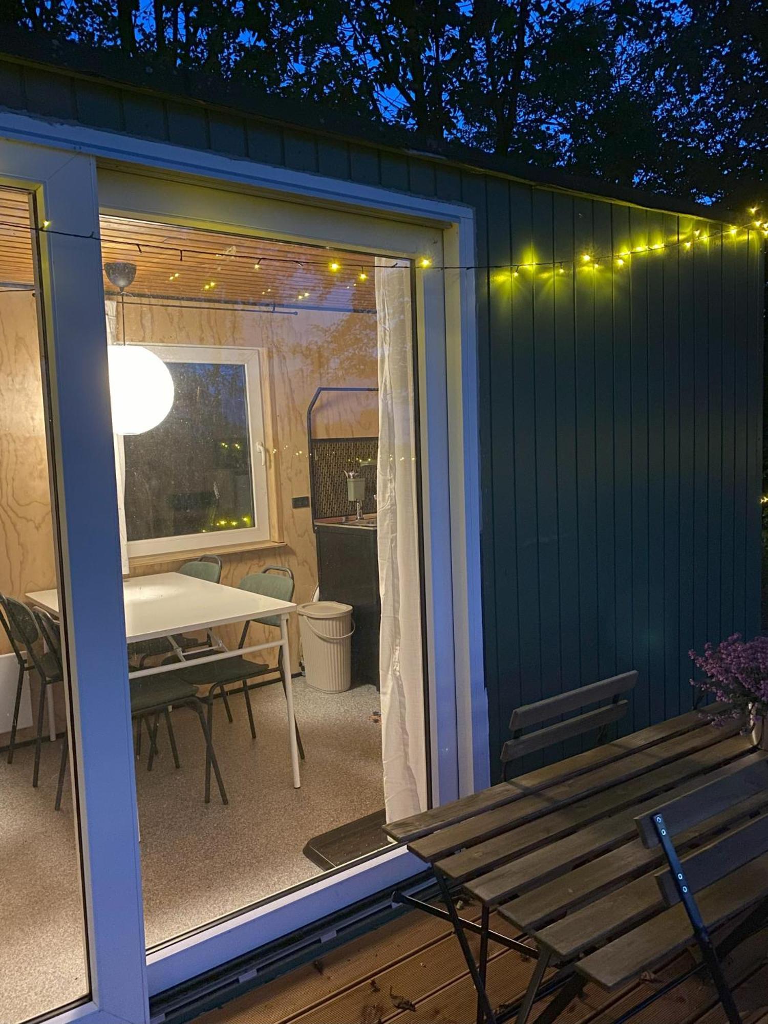Kroghs Tiny Houses - Hyttebyen غريندستيد المظهر الخارجي الصورة