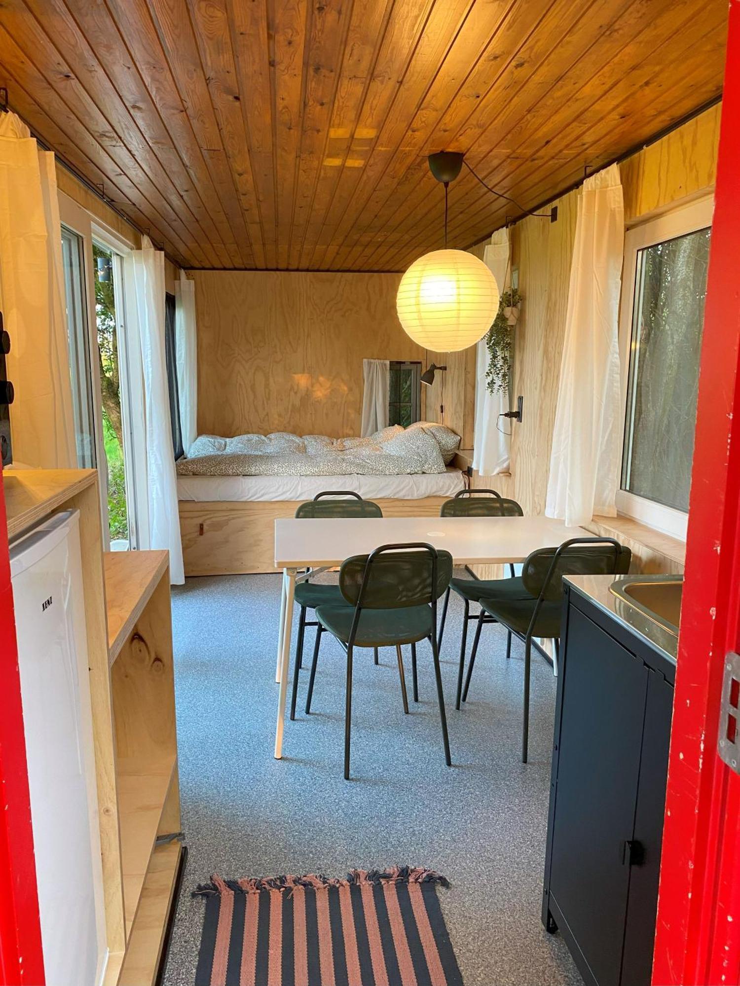 Kroghs Tiny Houses - Hyttebyen غريندستيد المظهر الخارجي الصورة